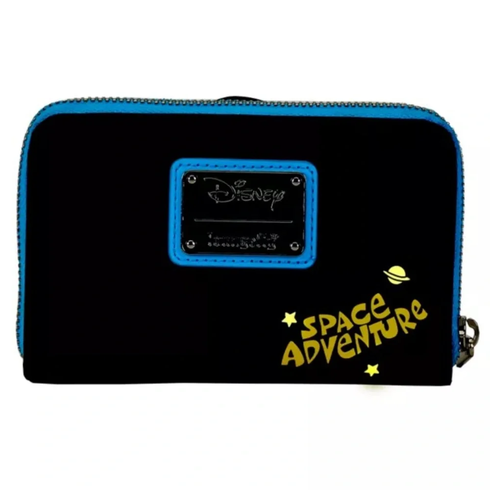 Loungefly Glow in the Dark Space Adventure Zip Wallet NWT